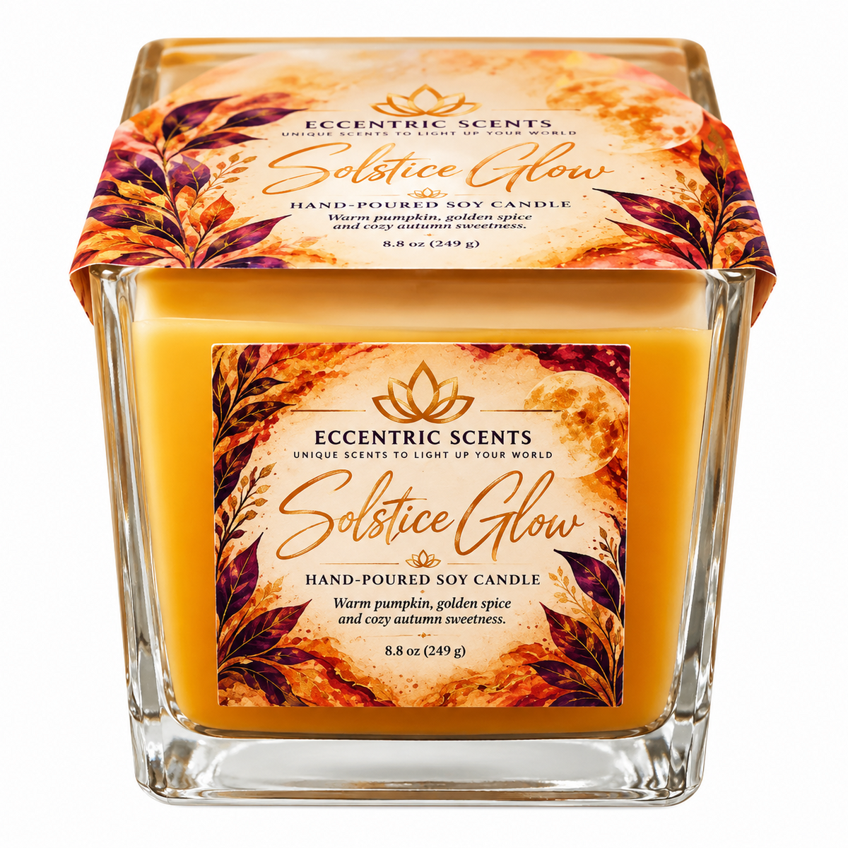 Solstice Glow | Hand-Poured Soy Candle