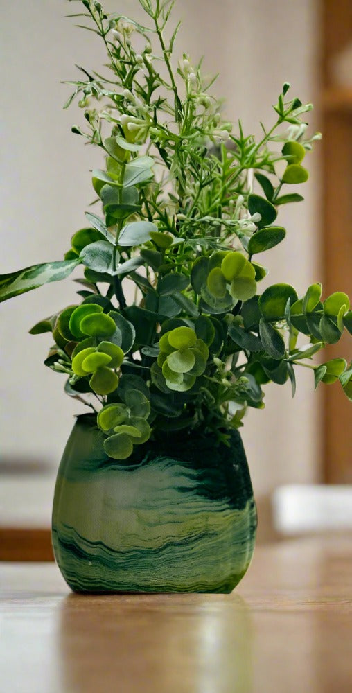 Artificial Flower Concrete Home Decor - Eccentric Scents