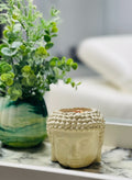 Healing Wood Buddha Concrete Candle - Eccentric Scents 
