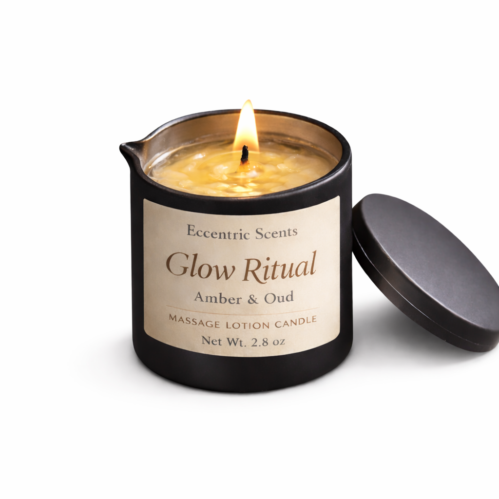 GlowRitualcandleinfocus