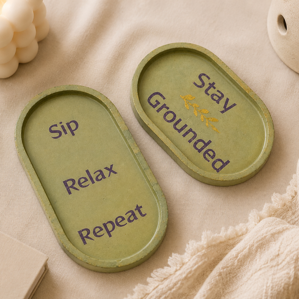 Grounded Ritual Tray Set