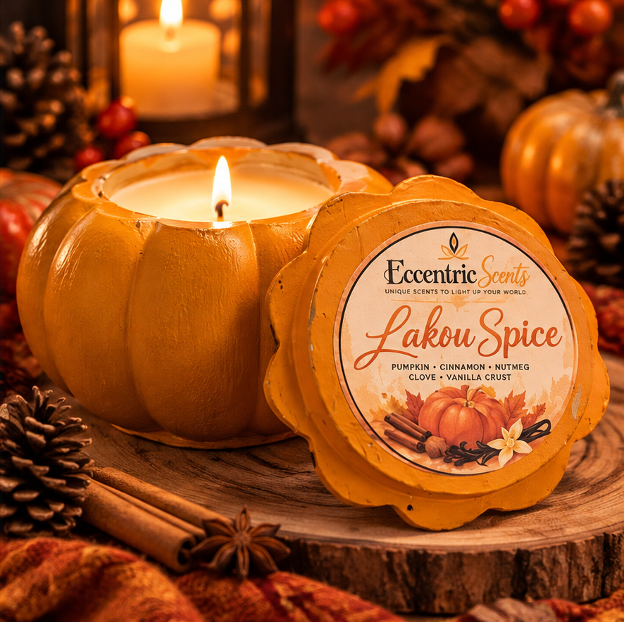 Lakou Spice – Handcrafted Pumpkin Spice Candle