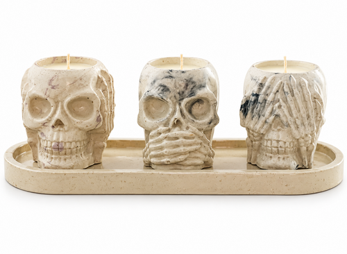 Sacred Silence Candle Trio