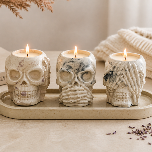 Sacred Silence Candle Trio