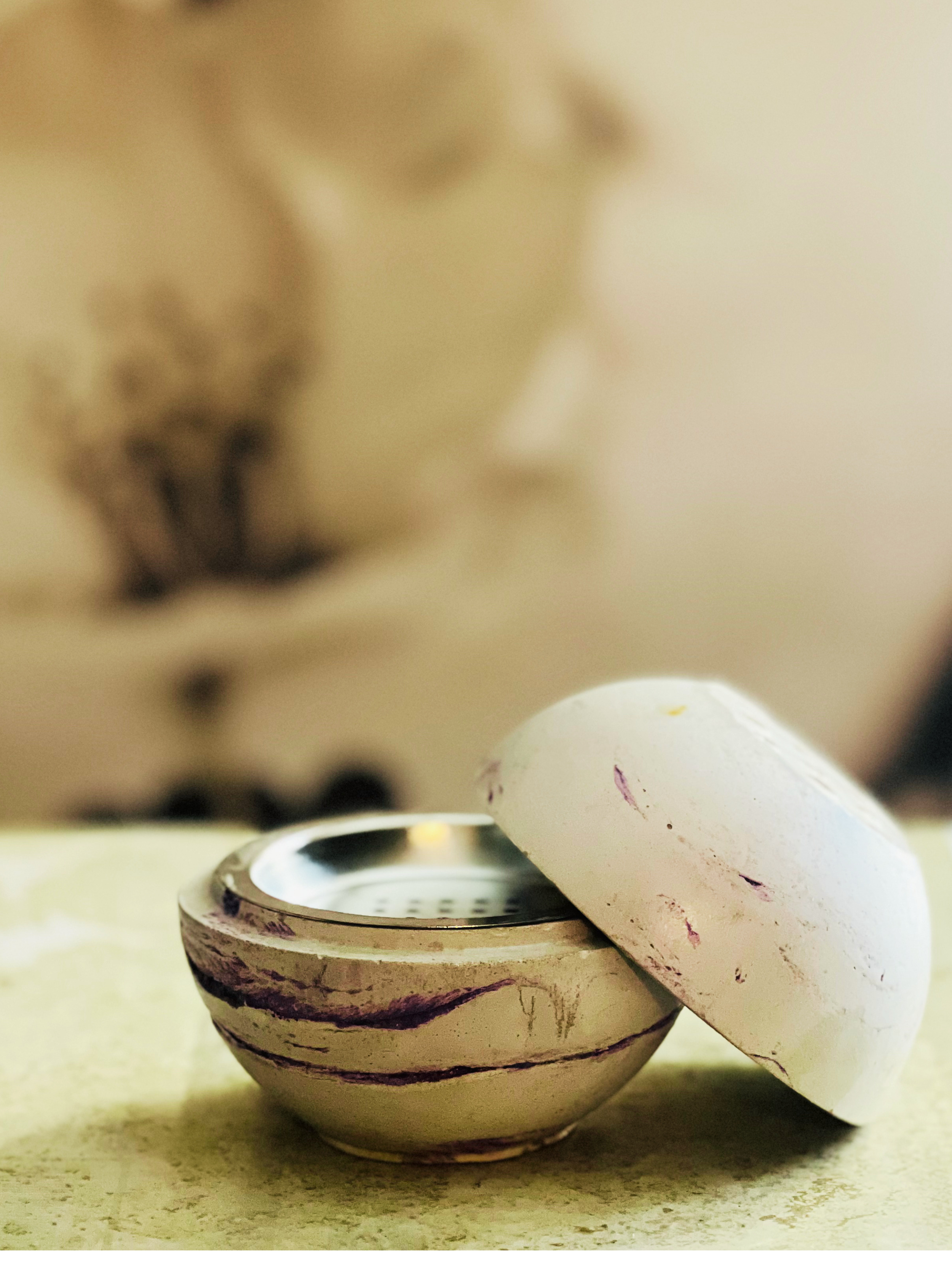 cone_holder_purple_marble