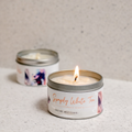 Simply White Tea — Tin Candle