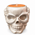 Veiled Essence | Harvest Ember Skull Candle