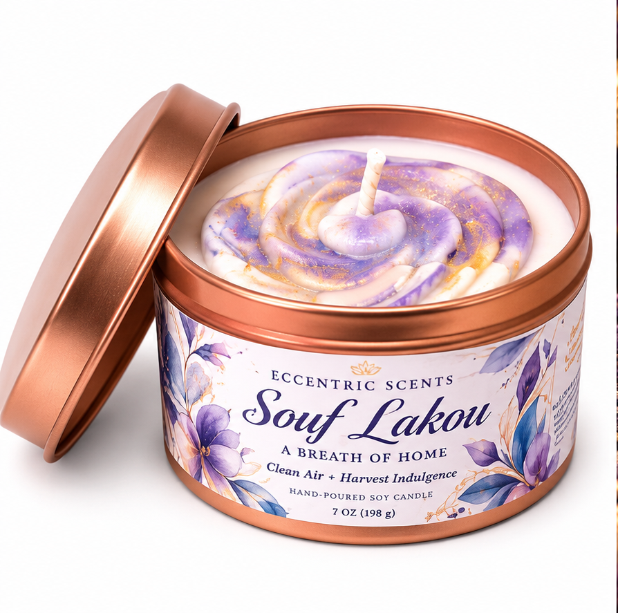 Souf Lakou – A Breath of Home | Hand-Poured Soy Candle