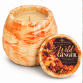 Wild Ginger – Handcrafted Marbled Candle