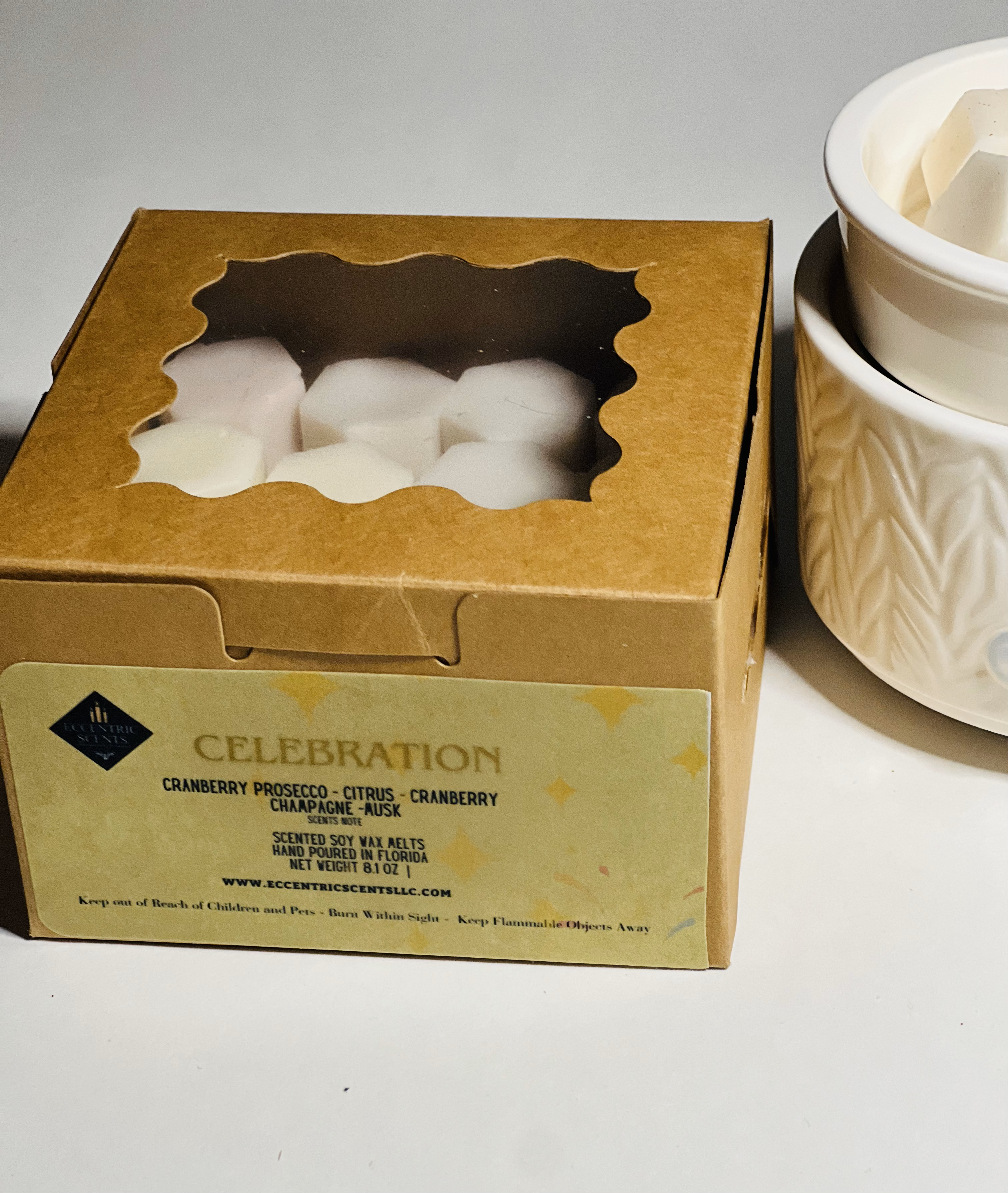 Celebration Wax Melts - Premium Wax Melts from Eccentric Scents - Just $7! Shop now at Eccentric Scents 