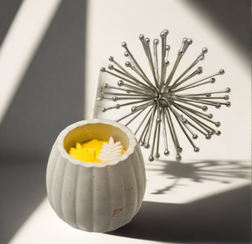 Fall Homecoming Concrete Candles - Premium concrete Candle from Eccentric Scents - Just $30! Shop now at Eccentric Scents 