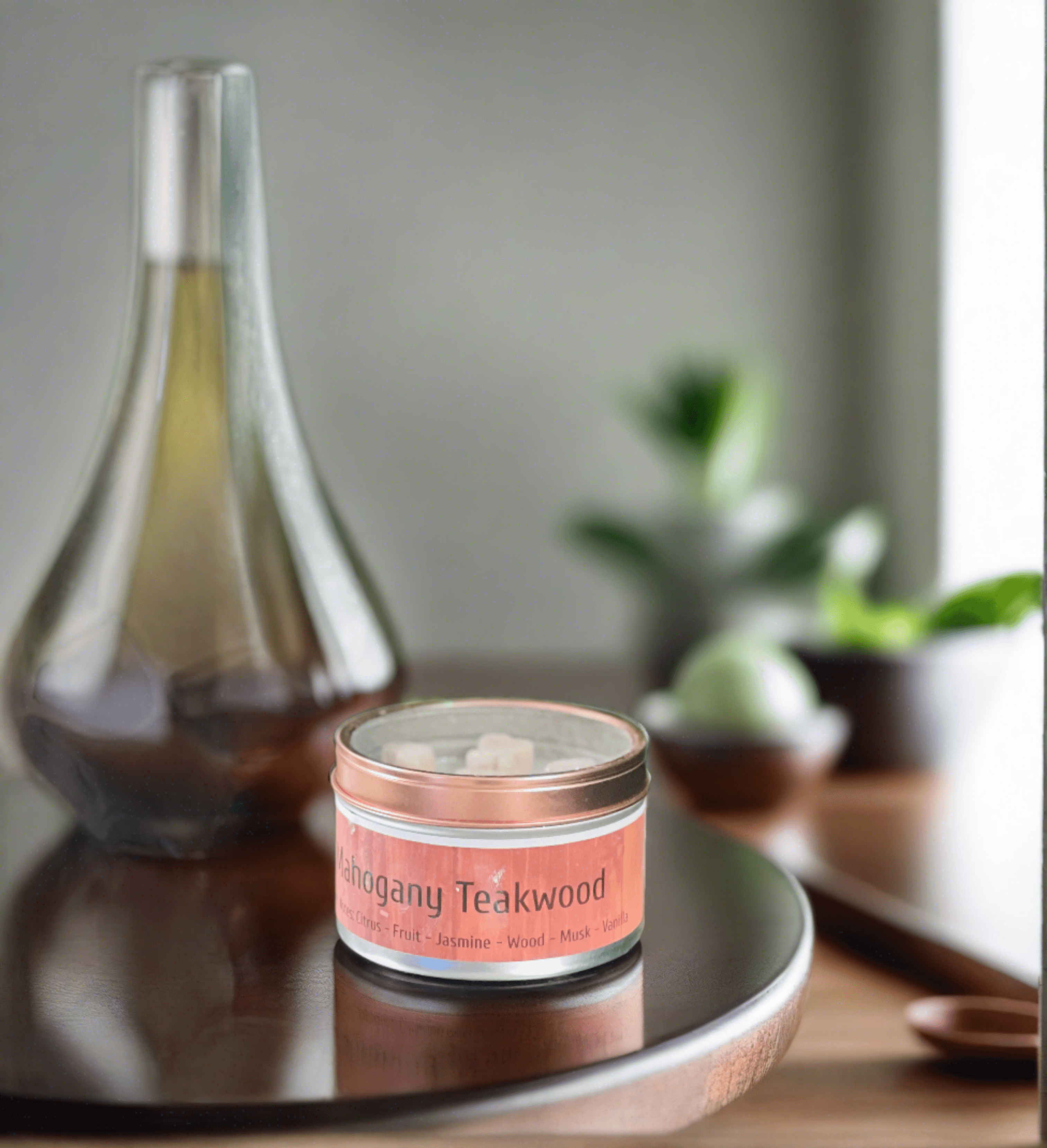 Mahogany Teakwood - Premium Candle from Eccentricscentsllc - Just $16! Shop now at Eccentric Scents 
