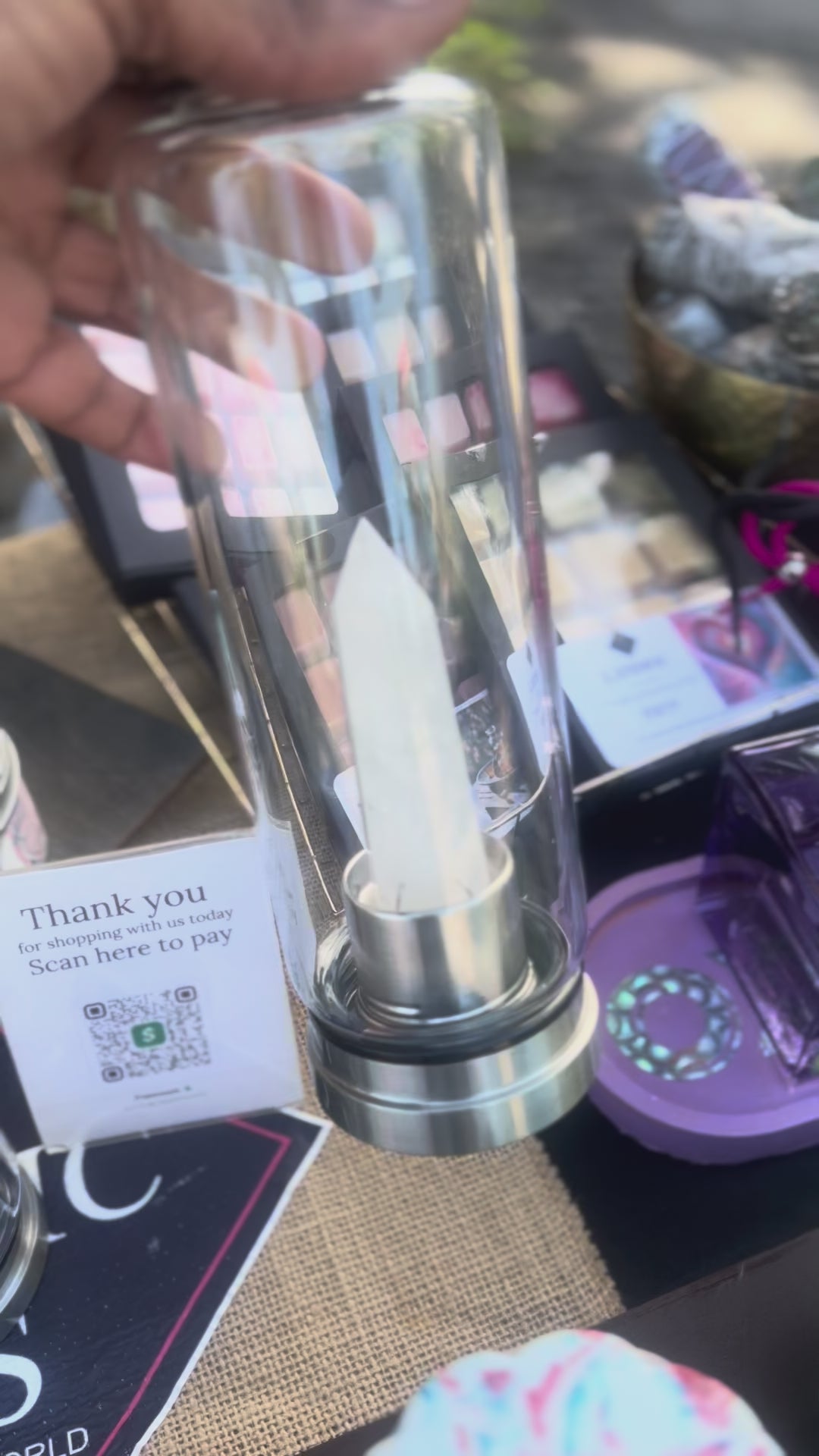 Clear Quartz – Clarity & amplification Crystal Water