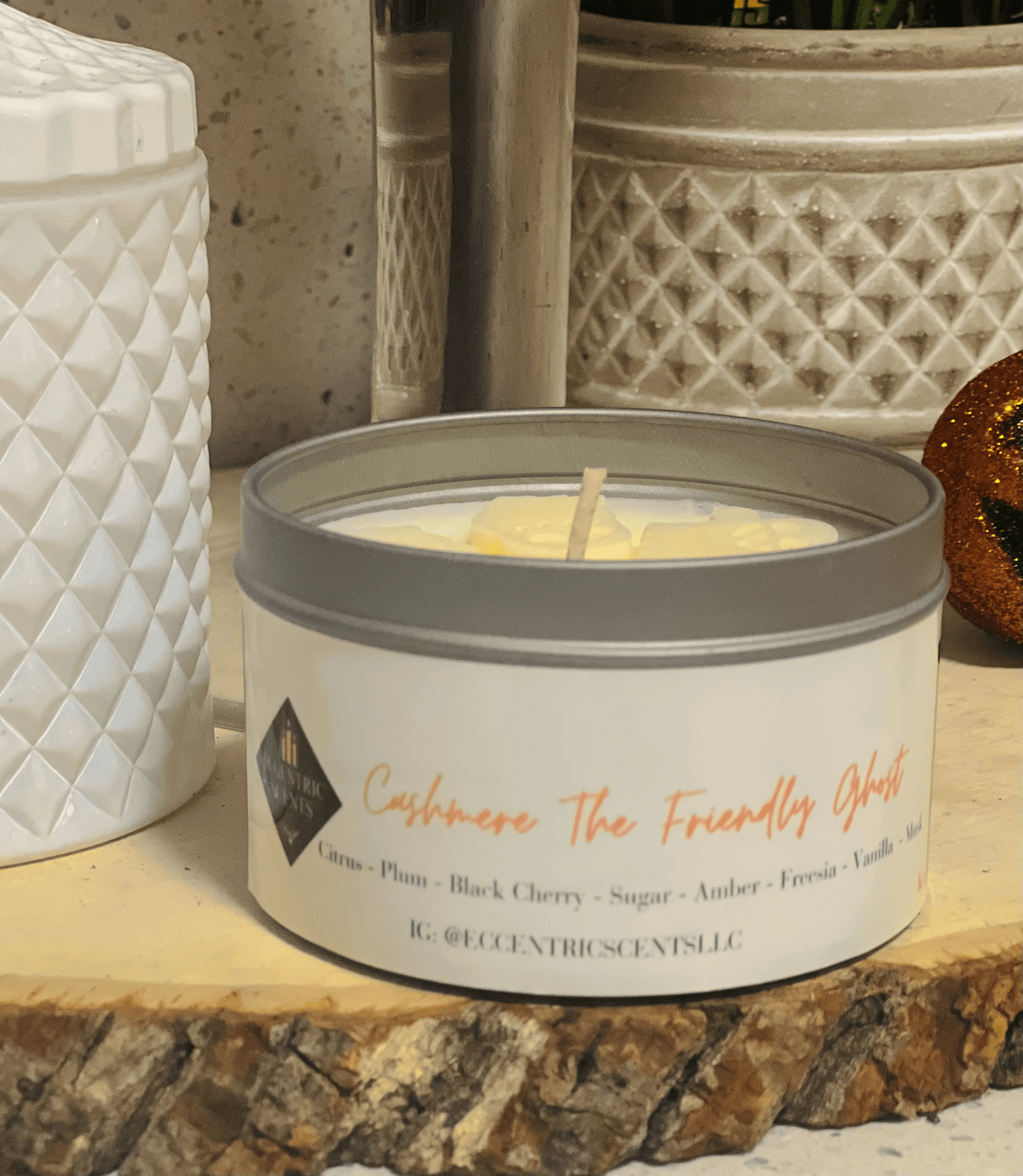 Spooky White Tea - Premium Candle from Eccentric Scents  - Just $16! Shop now at Eccentric Scents 